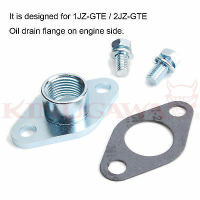 Turbo Oil & Water Line Kit for 1JZ-GTE/2JZ-GTE w/Garrett GT37/GT40 Turbo (M18 Water)