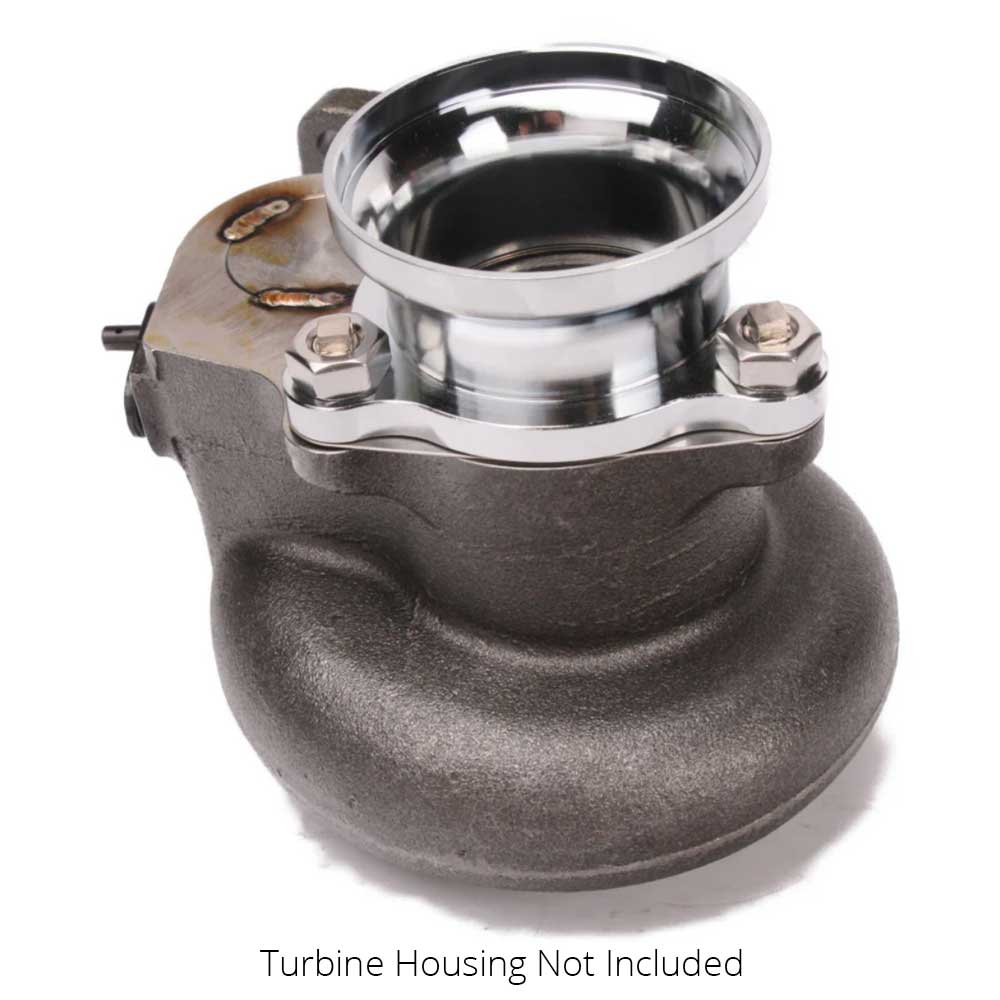 Kinugawa Turbo V-band Dump Pipe Flange For Nissan TD42/Mitsubishi 3-Bolt Turbine Housing