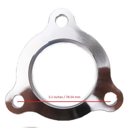 Kinugawa Turbo V-band Dump Pipe Flange For Nissan TD42/Mitsubishi 3-Bolt Turbine Housing