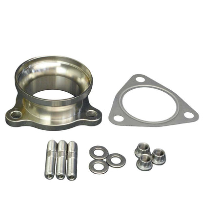 Kinugawa Turbo V-band Dump Pipe Flange For Nissan TD42/Mitsubishi 3-Bolt Turbine Housing