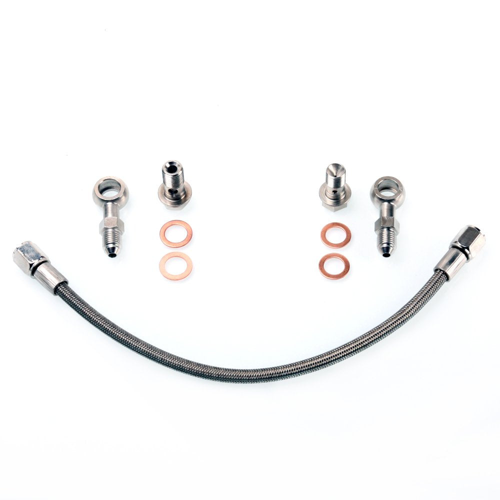 Kinugawa Turbo Oil Feed Line Kit  - S14/S15/GTiR SR20DET w/Garrett Ball-Bearing Turbo 320-01035-004