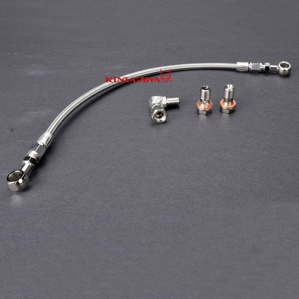 Kinugawa Turbo Oil Feed Line Kit - RB20DET/RB25DET/RB30ET w/Kinugawa TD05/TD06 Turbo 320-01035-020