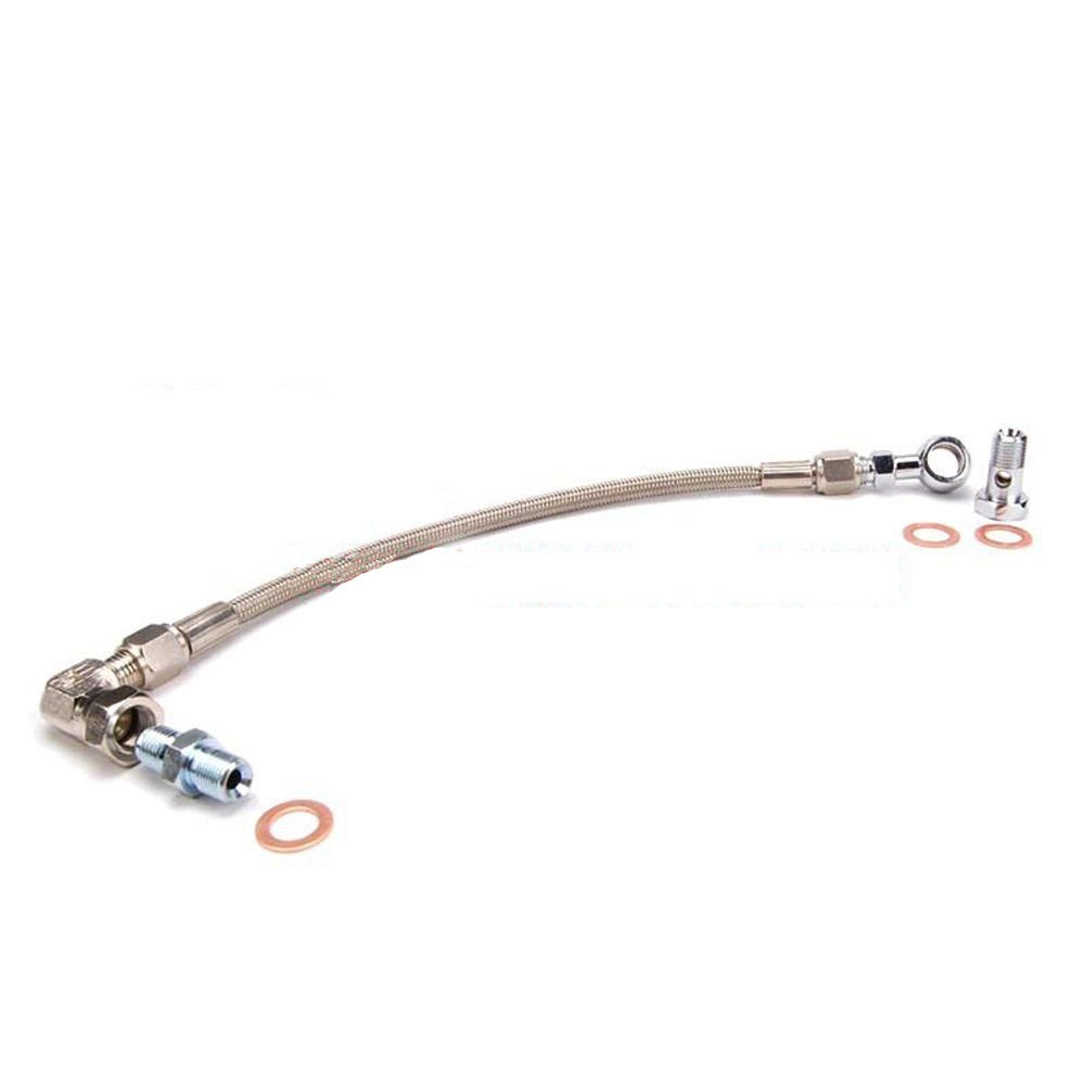 Kinugawa Turbo Oil Feed Line Kit - RB20DET/RB25DET w/Garrett GT30/GT35 Ball Bearing Turbo 320-01035-018