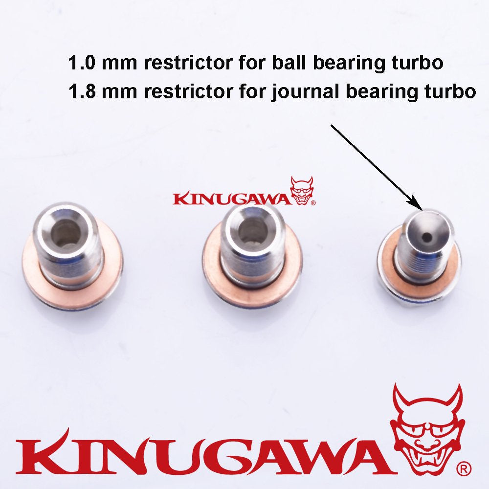 AVCS & Turbo Oil Feed Line Kit for WRX/STI EJ20/EJ25 AVCS w/Garrett Ball Bearing Turbo