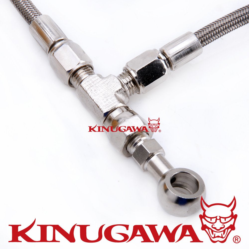 AVCS & Turbo Oil Feed Line Kit for WRX/STI EJ20/EJ25 AVCS w/Garrett Ball Bearing Turbo