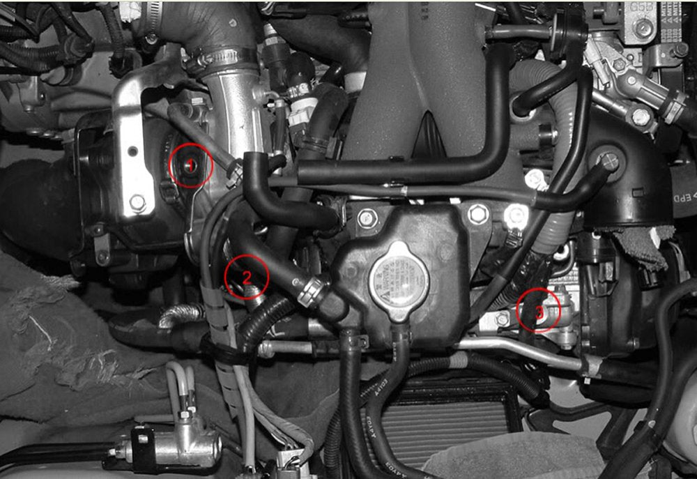 AVCS & Turbo Oil Feed Line Kit for WRX/STI EJ20/EJ25 AVCS w/Garrett Ball Bearing Turbo