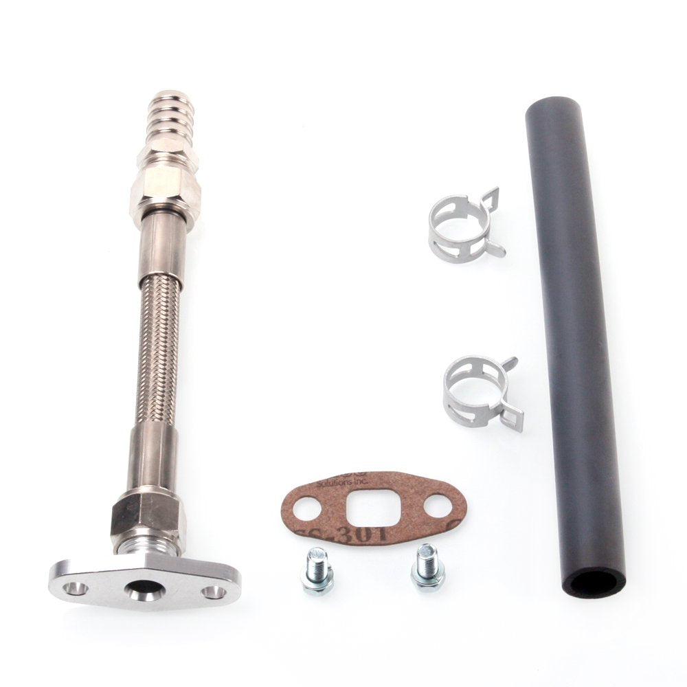 Turbo Oil Return Line Kit for RB20DET/RB25DET/RB30ET w/Garrett T3/T4 Turbo