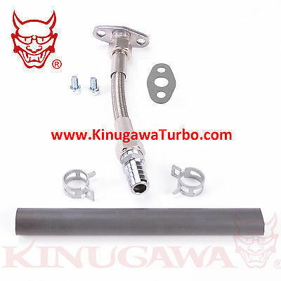 Kinugawa Turbo Oil Return Line Kit - RB20DET/RB25DET/RB30ET w/Garret Ball Bearing Turbo 320-04035-003