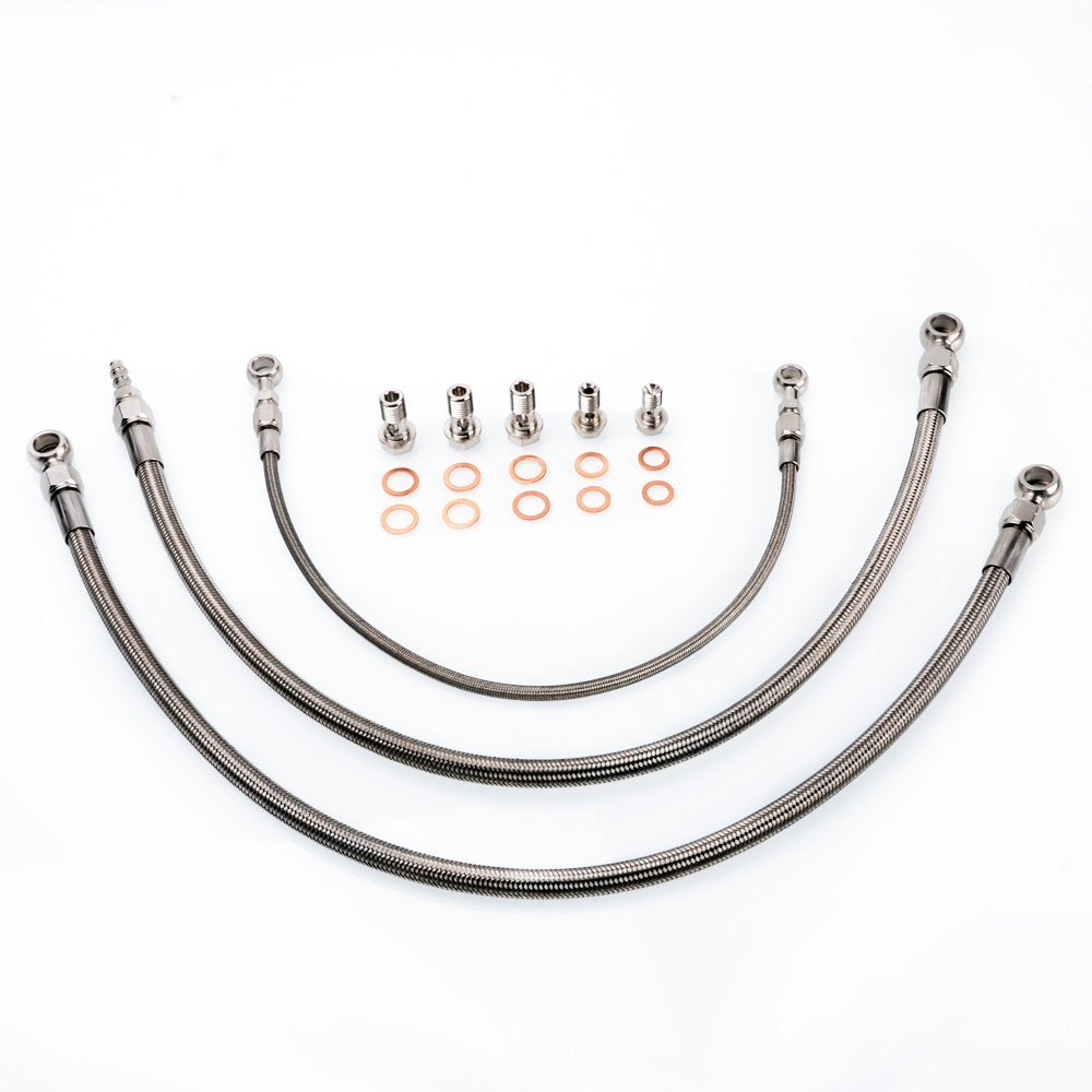 Kinugawa Turbo Oil & Water Line Kit - S13/GTiR SR20DET/CA18DET w/Garrett T25/T28 High-Mount Turbo 320-14035-020