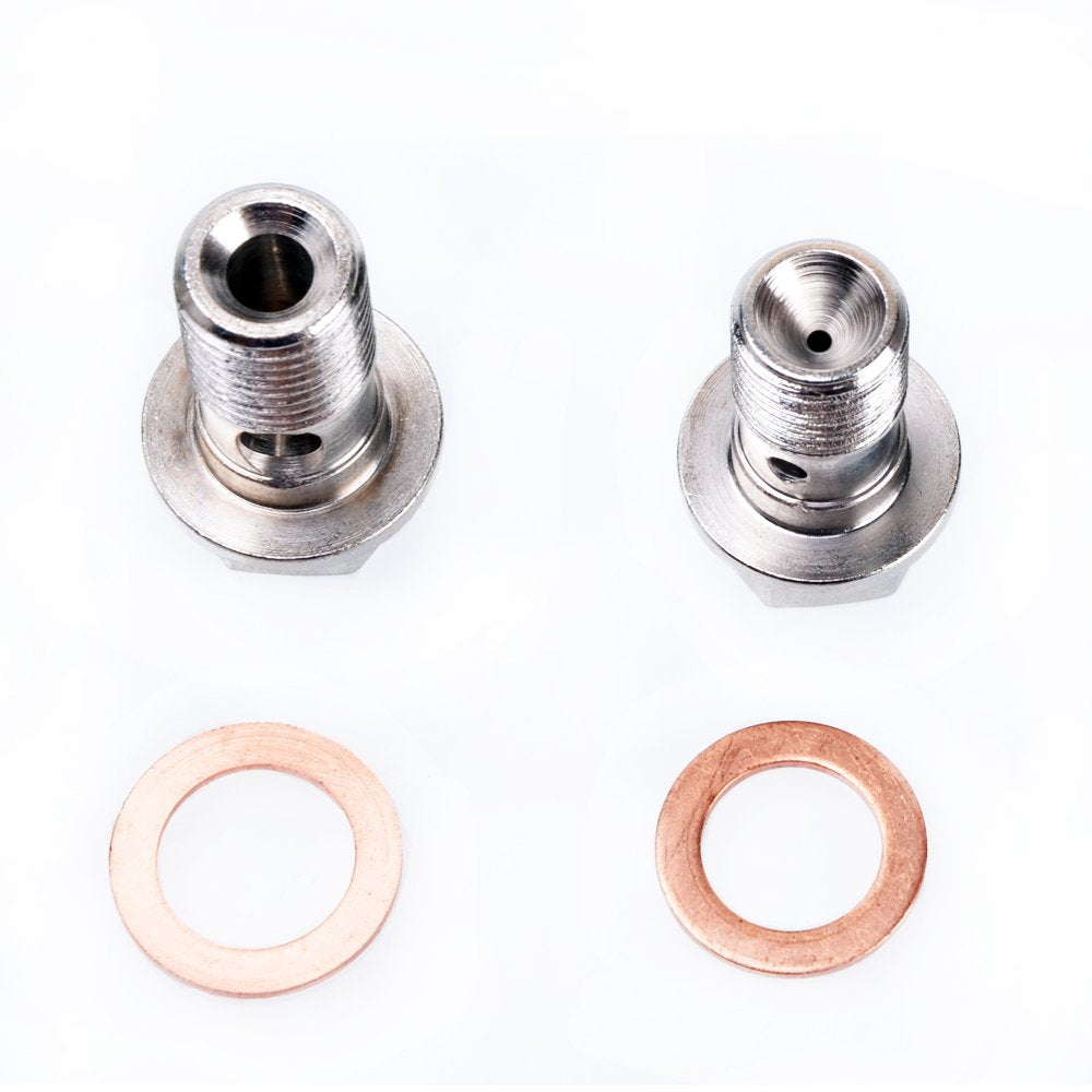 Turbo Oil & Water Line Kit for S13/GTiR SR20DET/CA18DET w/Garrett T25/T28 High-Mount Turbo