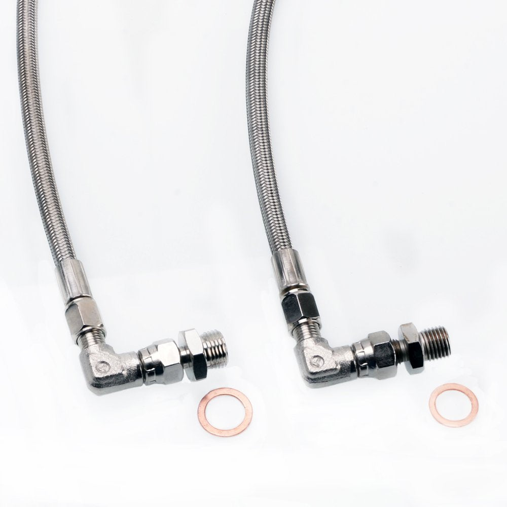 MAMBATEK Turbo Oil Feed Line Kit – For BMW N54 335i/535i W/ GT30R Or GT35R Ball Bearing Turbo