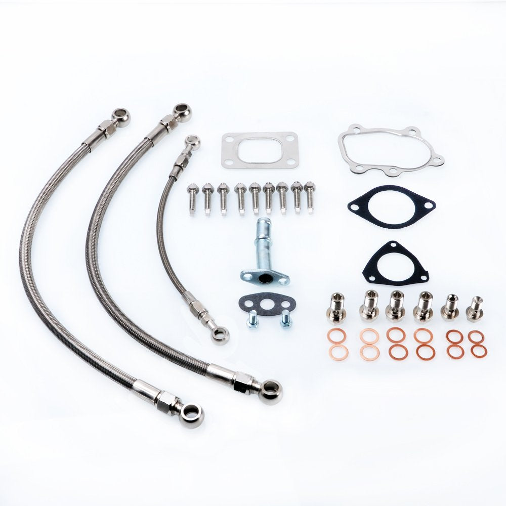 Kinugawa Turbo Oil/Water Line & Gasket Kit  - S14/S15 SR20DET w/Garrett Ball-Bearing Turbo 320-14035-036