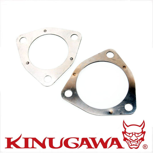 Kinugawa Turbo Gasket Set - Trust/Greddy triangle / 3-bolt inlet & outlet gaskets TD06SL2 / T67 313-01001-001
